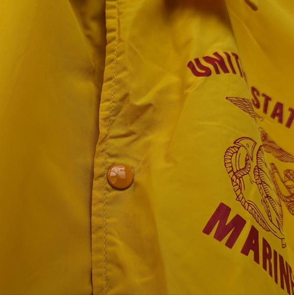 Vintage '80s Yellow Sports Jacket - Picture 5 of 7